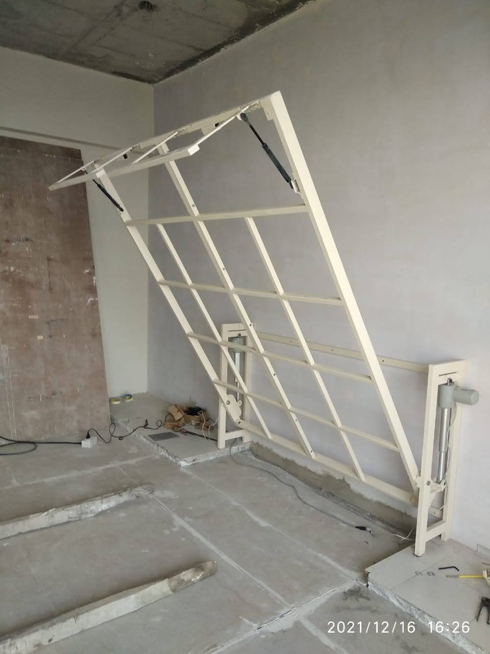 Folding Wall Bed with Motor Remote operated - Murphy Bed Hardware