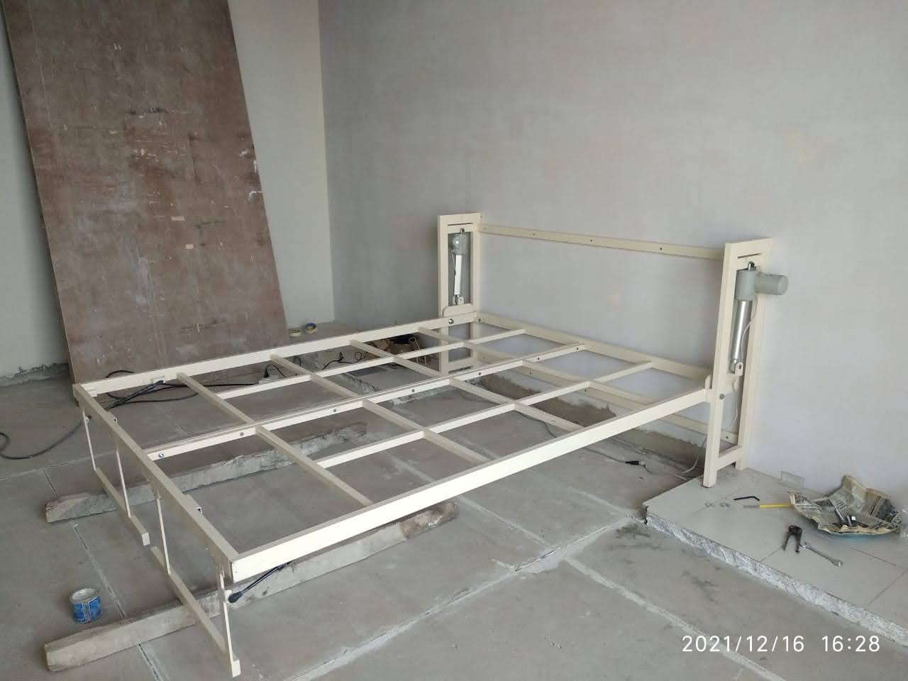 wall folding bed motorized