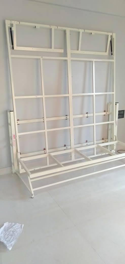 Folding Wall Bed with Folding Sofa - Murphy Bed Hardware